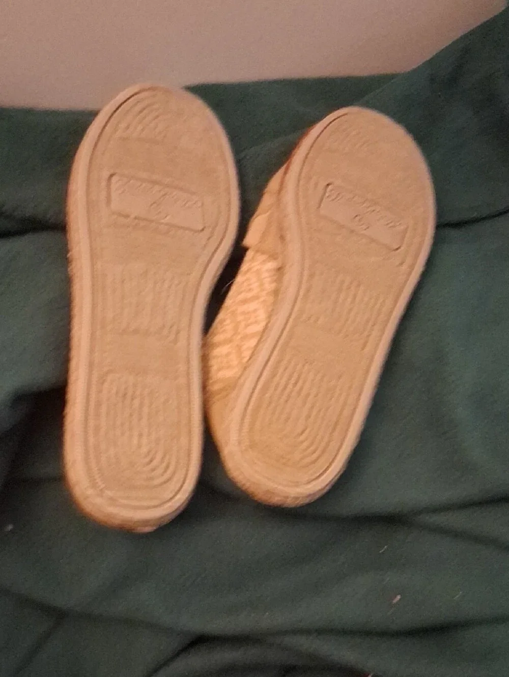 Faded Glory Kids Tan Slip-On Moccasins